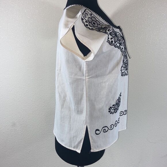 Agave Girl Boutique Handmade Mexicana Women Blouse Size M - Picture 5 of 8